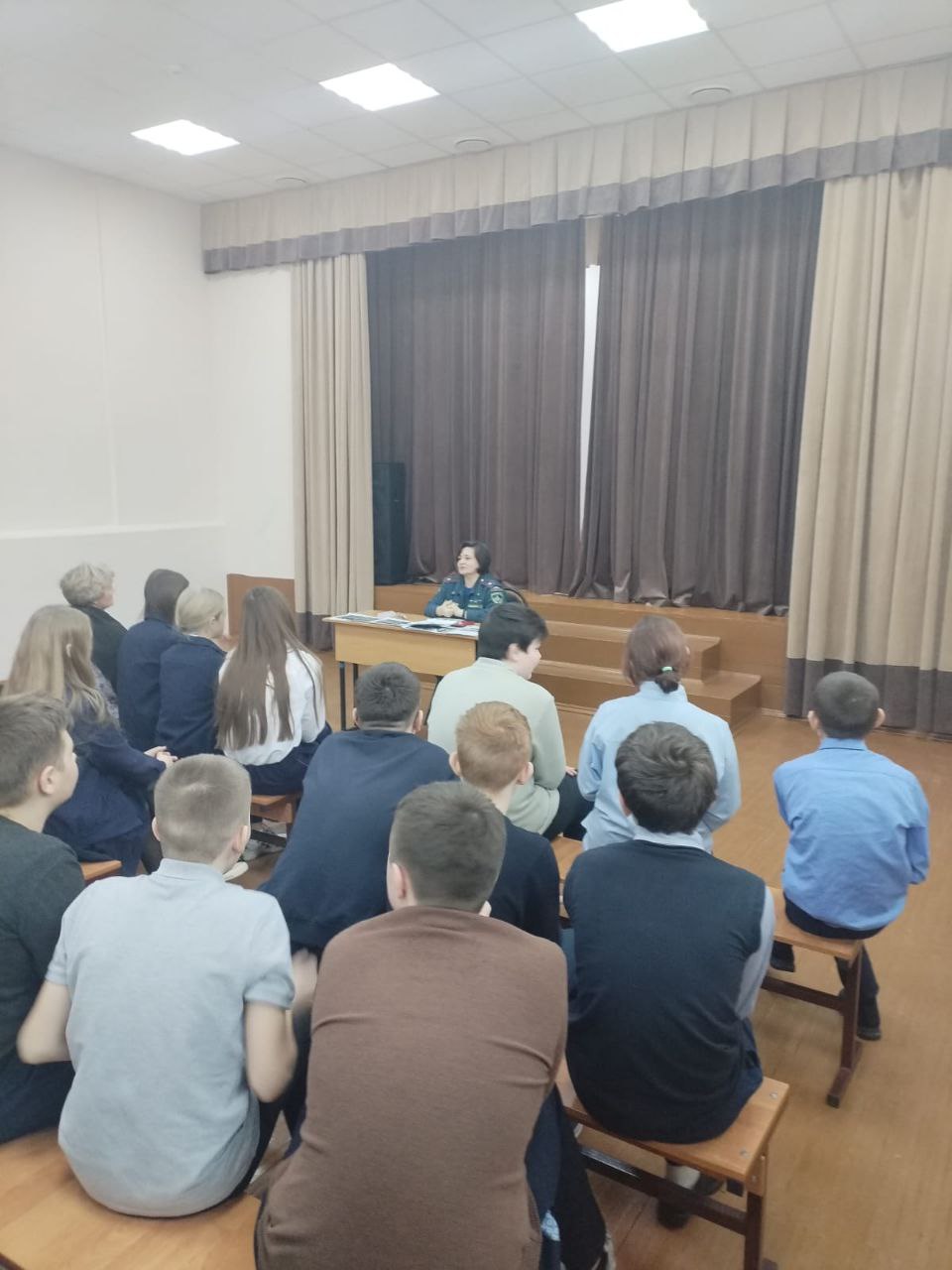 В рамках мероприятий.